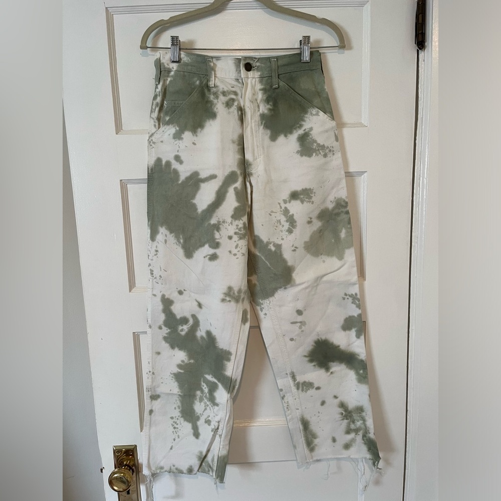 Star Ray Tie Dye Cargo Pants